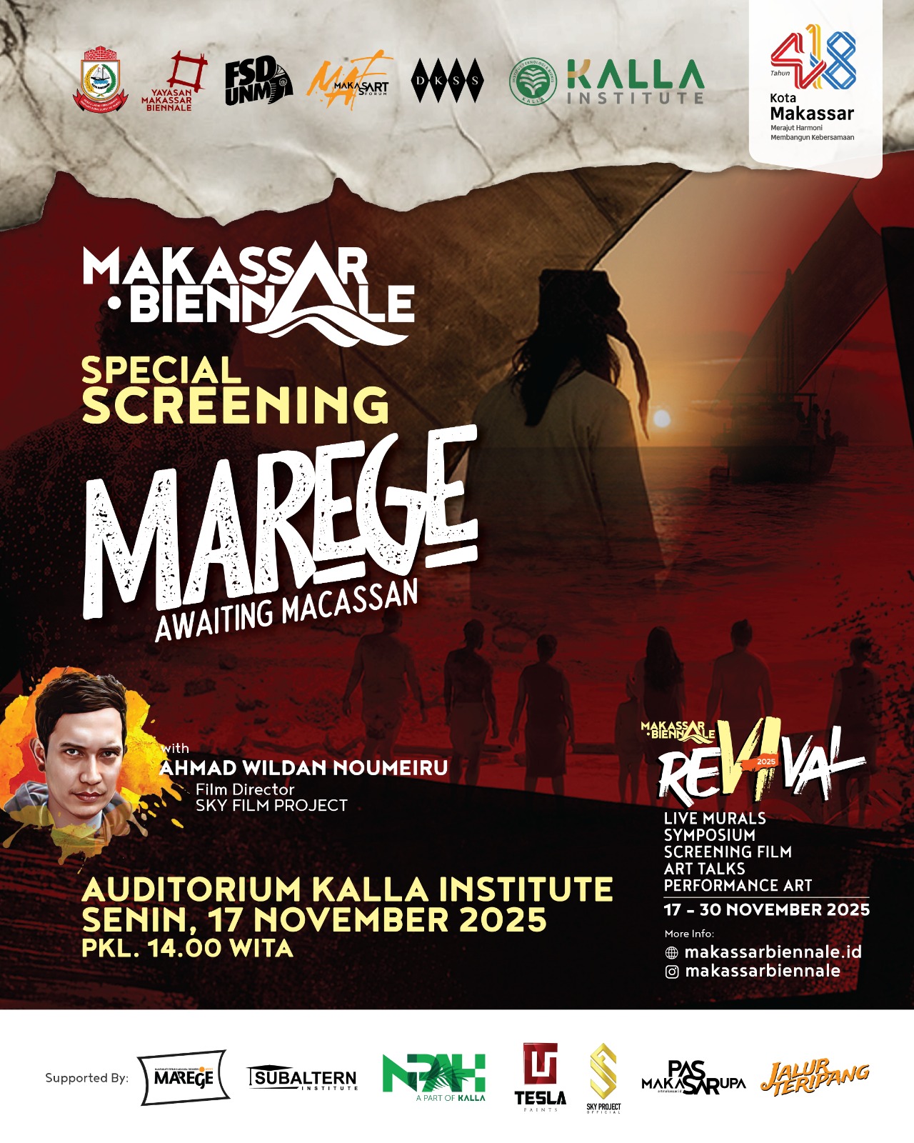 Film Sebagai 'Performance Sejarah': "MAREGE, Awaiting Macassan" Meretas Batas Disiplin di Makassar Biennale 2025
